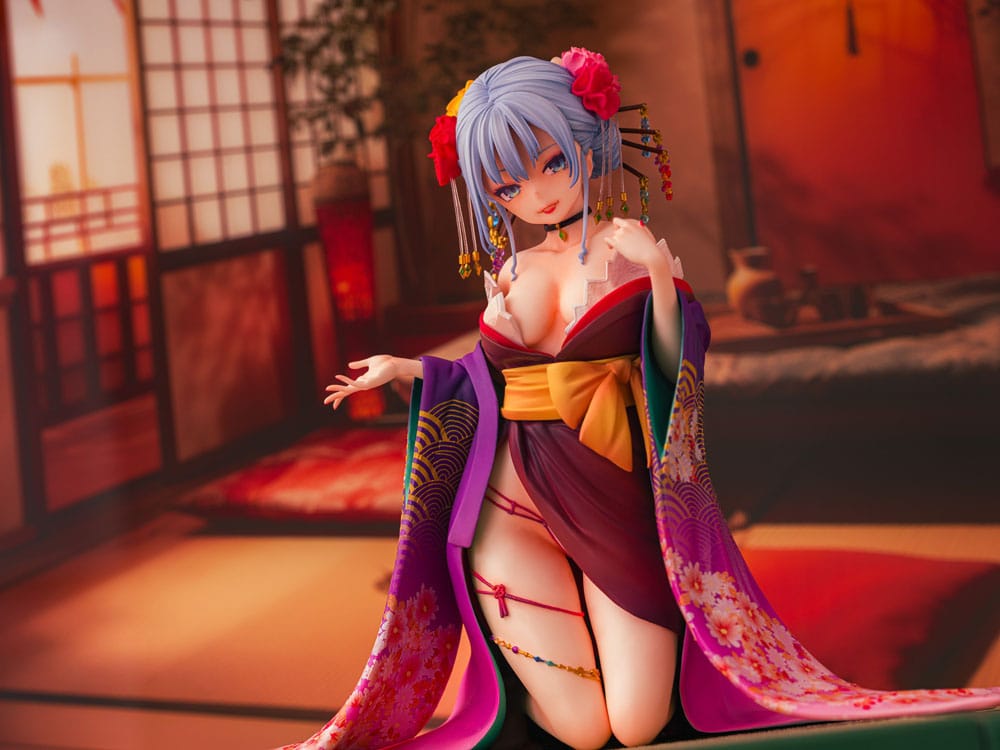 Original Character Statue 1/7 Shujuu Ecstasy Shion Oiran Ver. 15 cm - Preorder - ETA: 25.04.2026