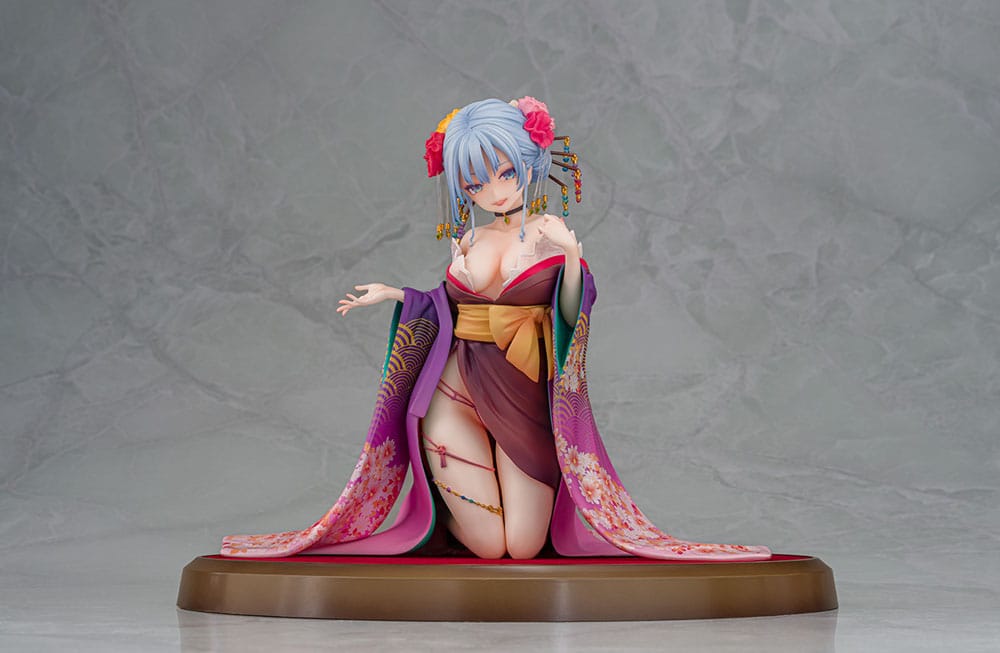 Original Character Statue 1/7 Shujuu Ecstasy Shion Oiran Ver. (Wholesome Ver.) 15 cm - Preorder - ETA: 25.04.2026