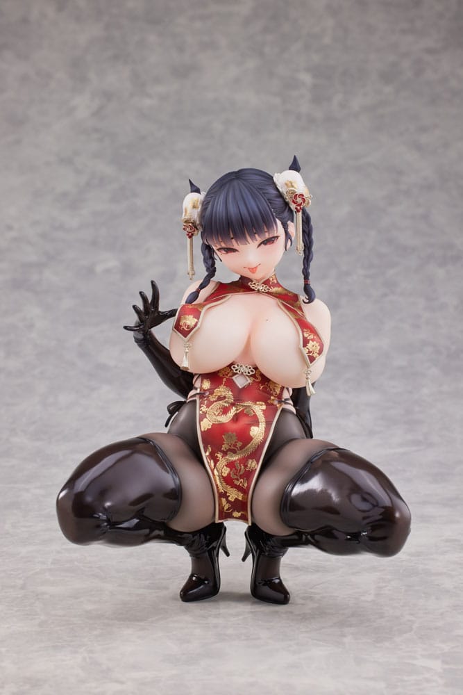 Original Character Statue 1/6 Dragon Chinese Dress Sugata no Ane no Tomodachi Illustrated by Daiki Kase 17 cm - Preorder - ETA: 25.09.2026