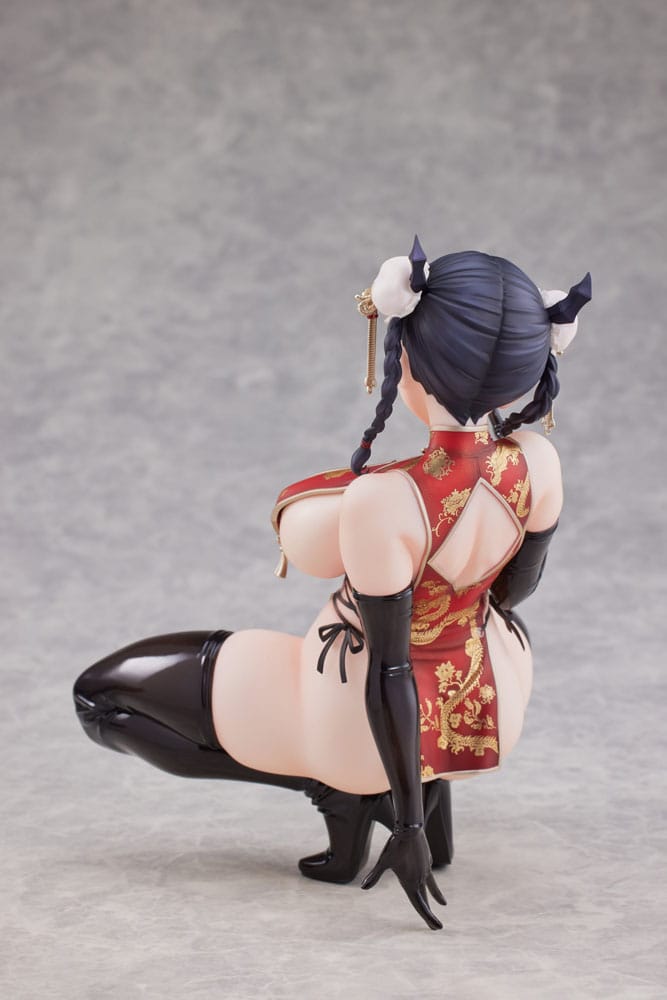 Original Character Statue 1/6 Dragon Chinese Dress Sugata no Ane no Tomodachi Illustrated by Daiki Kase 17 cm - Preorder - ETA: 25.09.2026