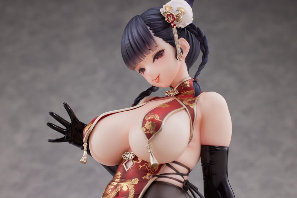 Original Character Statue 1/6 Dragon Chinese Dress Sugata no Ane no Tomodachi Illustrated by Daiki Kase 17 cm - Preorder - ETA: 25.09.2026