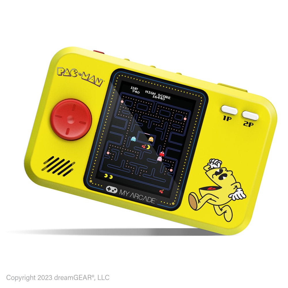 Pac-Man tragbare Spielkonsole Pocket Player Pro - Versand: 7 Tage nach Bestellung