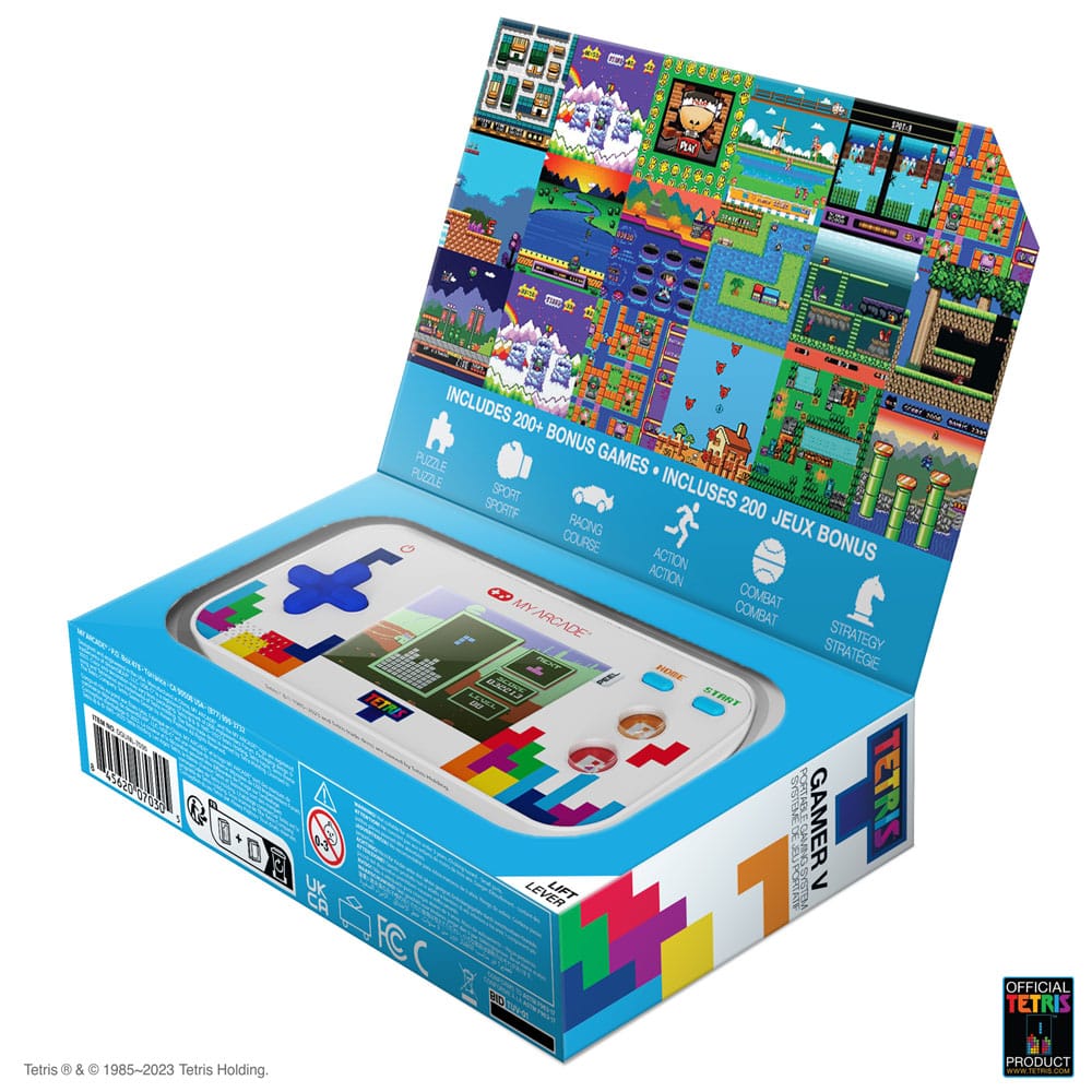 Tetris tragbare Video Spielkonsole Gamer V - Versand: 7 Tage nach Bestellung