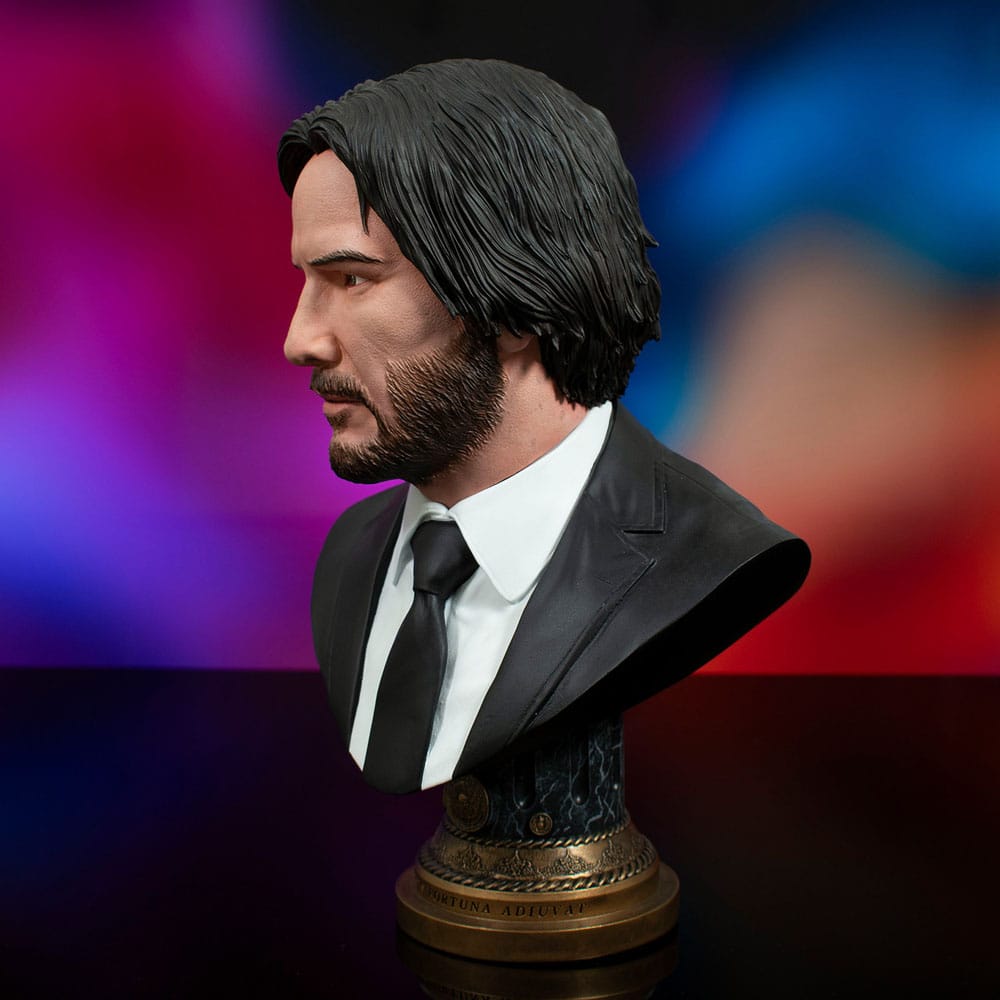 John Wick Legends in 3D Büste 1/2 Chapter 2 25 cm - Versand: 5-7 Tage nach Bestellung