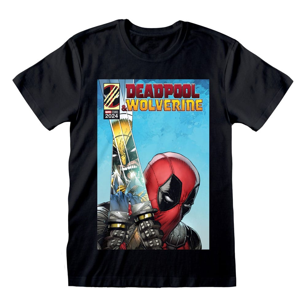 Deadpool T-Shirt Deadpool Reflection Größe M - Versand: 5-7 Tage nach Bestellung