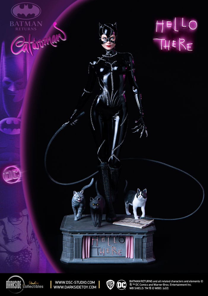 Batman Returns QS Series Statue 1/4 Catwoman 30th Anniversary Edition 54 cm - Versand: 5-7 Tage nach Bestellung