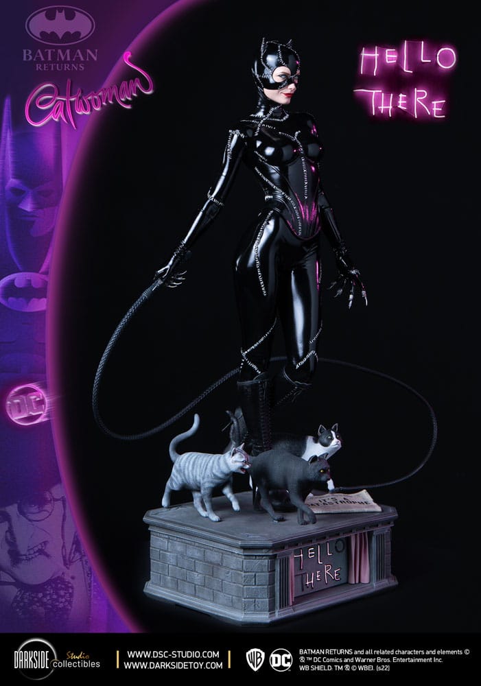 Batman Returns QS Series Statue 1/4 Catwoman 30th Anniversary Edition 54 cm - Versand: 5-7 Tage nach Bestellung
