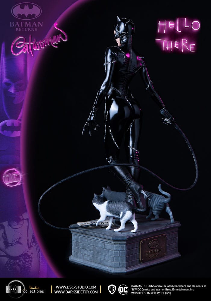 Batman Returns QS Series Statue 1/4 Catwoman 30th Anniversary Edition 54 cm - Versand: 5-7 Tage nach Bestellung