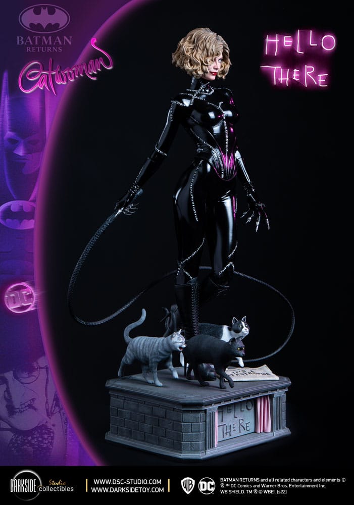 Batman Returns QS Series Statue 1/4 Catwoman 30th Anniversary Edition 54 cm - Versand: 5-7 Tage nach Bestellung