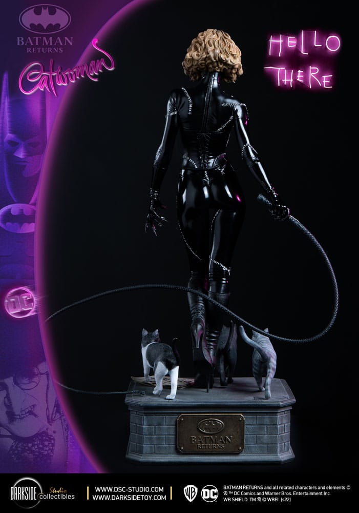Batman Returns QS Series Statue 1/4 Catwoman 30th Anniversary Edition 54 cm - Versand: 5-7 Tage nach Bestellung