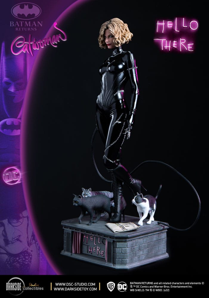 Batman Returns QS Series Statue 1/4 Catwoman 30th Anniversary Edition 54 cm - Versand: 5-7 Tage nach Bestellung