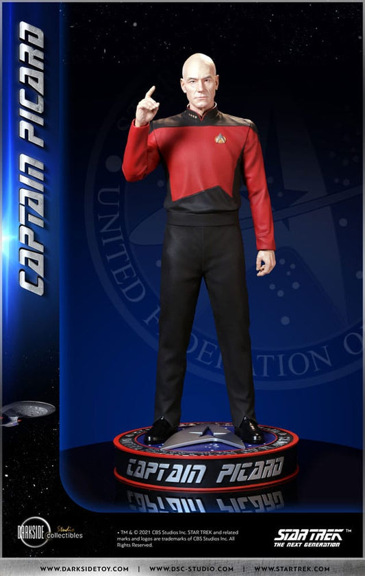 Star Trek The Next Generation Statue 1/3 Captain Jean-Luc Picard 66 cm - Versand: 5-7 Tage nach Bestellung