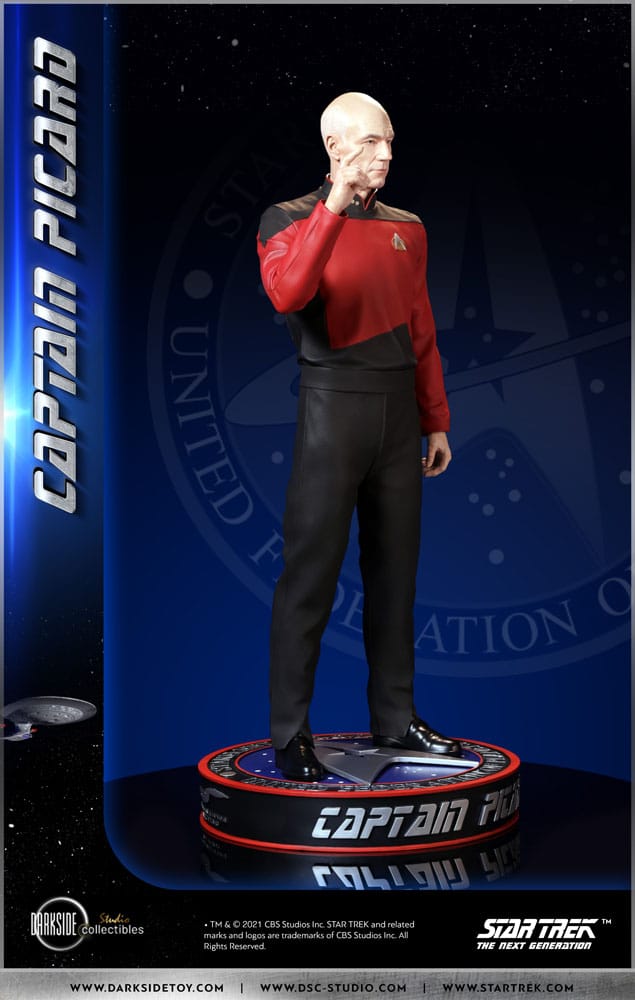 Star Trek The Next Generation Statue 1/3 Captain Jean-Luc Picard 66 cm - Versand: 5-7 Tage nach Bestellung