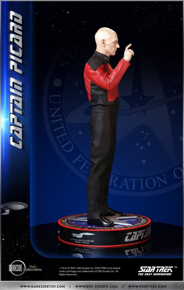 Star Trek The Next Generation Statue 1/3 Captain Jean-Luc Picard 66 cm - Versand: 5-7 Tage nach Bestellung