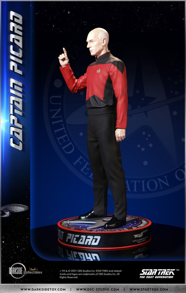 Star Trek The Next Generation Statue 1/3 Captain Jean-Luc Picard 66 cm - Versand: 5-7 Tage nach Bestellung