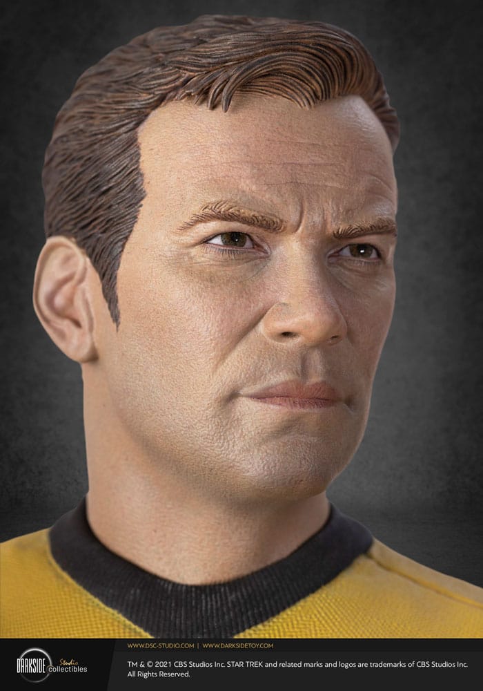 Star Trek Musuem Statue 1/3 Captain James T Kirk 64 cm - Versand: 5-7 Tage nach Bestellung