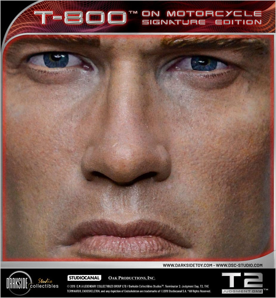 Terminator 2 Statue T-800 On Motorcycle Limited Signature Edition 70 cm - Preorder - ETA: 26.11.2025