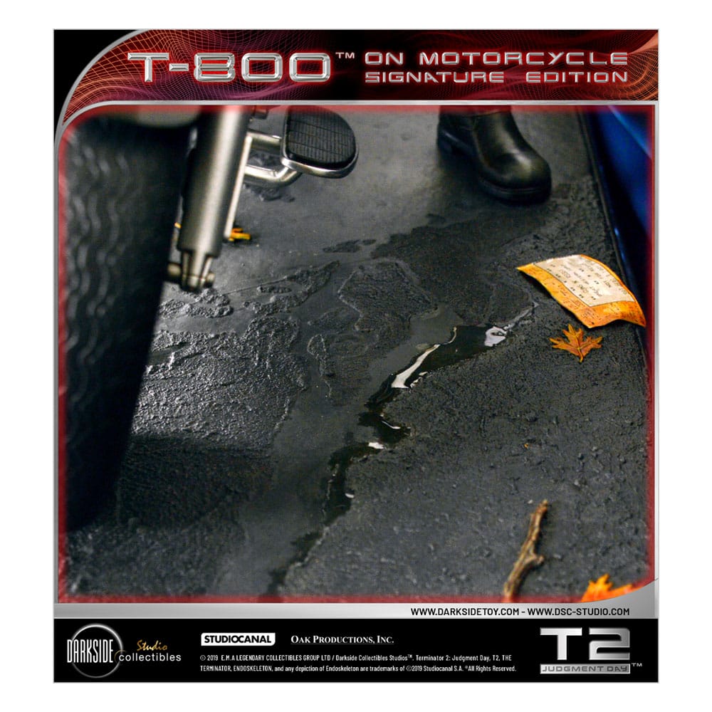 Terminator 2 Statue T-800 On Motorcycle Limited Signature Edition Exclusive 70 cm - Preorder - ETA: 26.11.2025