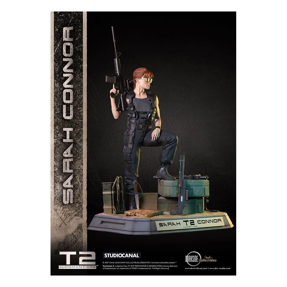 Terminator 2: Judgement Day 30th Anniversary Statue Sarah Connor 1/3 Exclusive 71 cm - Preorder - ETA: 26.11.2025