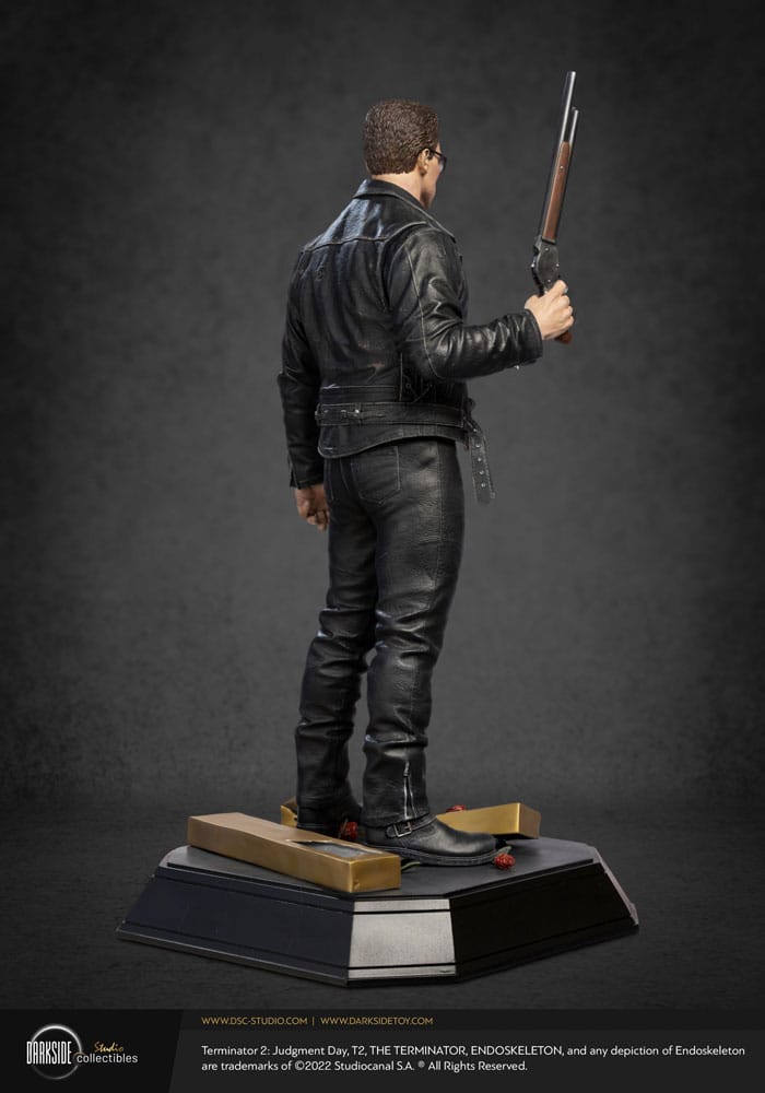 Terminator 2 Judgement Day Statue 1/3 T-800 30th Anniversary Signature Edition 69 cm - Versand: 5-7 Tage nach Bestellung