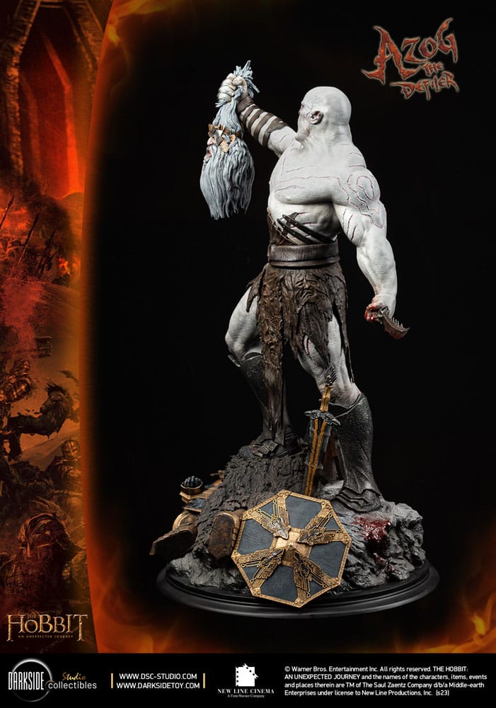 Der Hobbit QS Series Statue 1/4 Azog The Defiler John Howe Signature Edition Edition 68 cm - Preorder - ETA: 23.11.2025