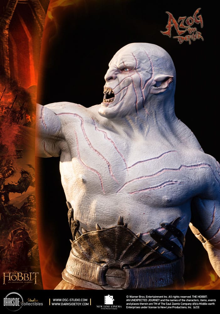 Der Hobbit QS Series Statue 1/4 Azog The Defiler John Howe Signature Edition Edition 68 cm - Preorder - ETA: 23.11.2025