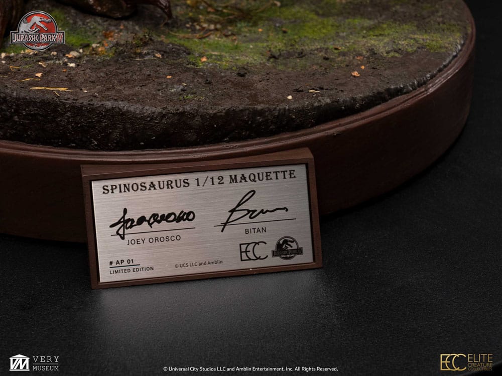 Jurassic Park III Maquette 1/12 Spinosaurus 56 cm - Preorder - ETA: 25.11.2026
