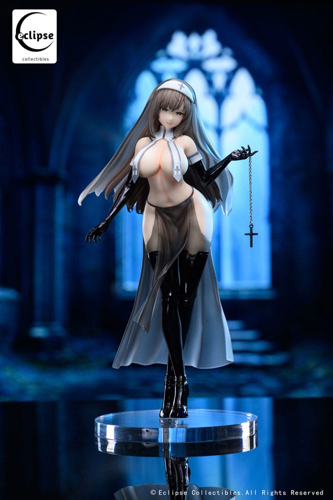 Original Character PVC Statue 1/7 Virtuous Nun Grace 24 cm - Versand: 5-7 Tage nach Bestellung