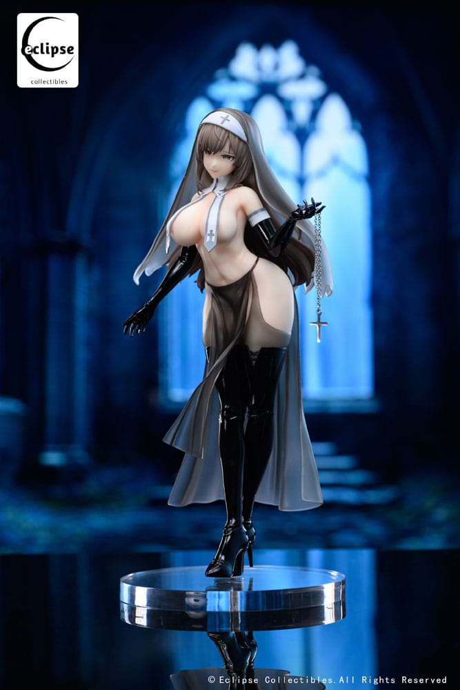 Original Character PVC Statue 1/7 Virtuous Nun Grace 24 cm - Versand: 5-7 Tage nach Bestellung