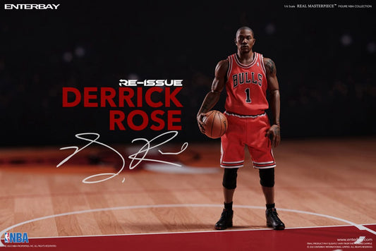 NBA Collection Real Masterpiece Actionfigur 1/6 Derrick Rose Limited Retro Edition 30 cm - Versand: 5-7 Tage nach Bestellung