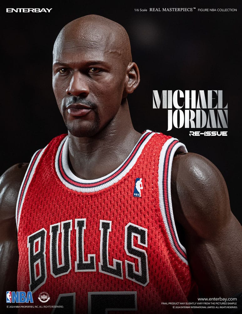 NBA Collection Real Masterpiece Actionfigur 1/6 Michael Jordan I'm Back Edition Limited 30 cm - Preorder - ETA: 26.11.2025
