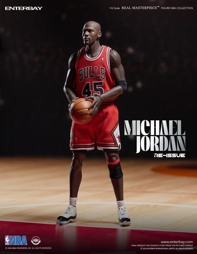 NBA Collection Real Masterpiece Actionfigur 1/6 Michael Jordan I'm Back Edition Limited 30 cm - Preorder - ETA: 26.11.2025
