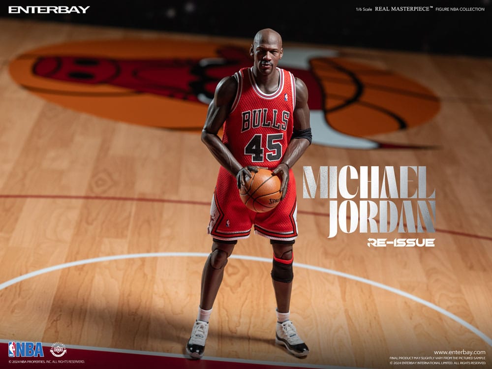 NBA Collection Real Masterpiece Actionfigur 1/6 Michael Jordan I'm Back Edition Limited 30 cm - Preorder - ETA: 26.11.2025