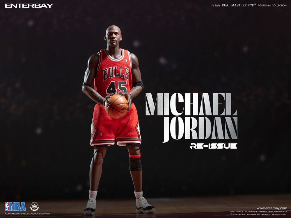 NBA Collection Real Masterpiece Actionfigur 1/6 Michael Jordan I'm Back Edition Limited 30 cm - Preorder - ETA: 26.11.2025
