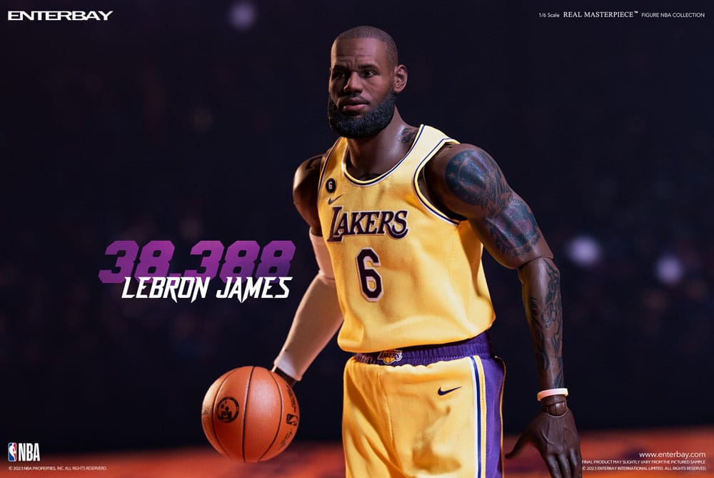 NBA Collection Real Masterpiece Actionfigur 1/6 Lebron James Special Edition 30 cm - Preorder - ETA: 26.11.2025