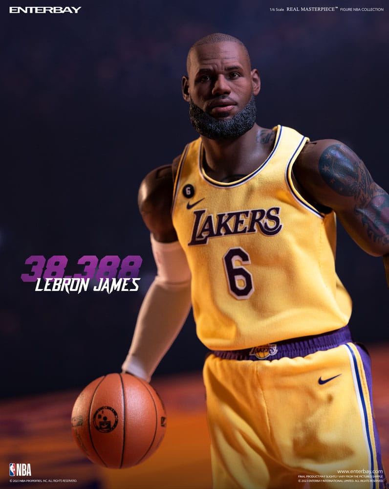 NBA Collection Real Masterpiece Actionfigur 1/6 Lebron James Special Edition 30 cm - Preorder - ETA: 26.11.2025
