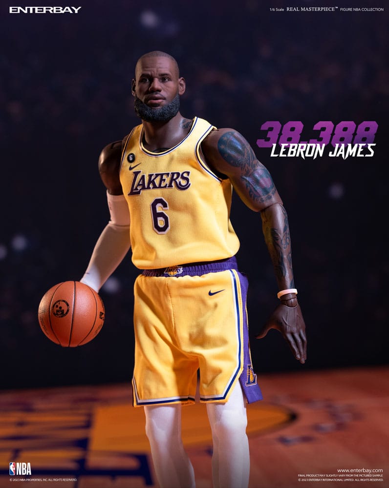 NBA Collection Real Masterpiece Actionfigur 1/6 Lebron James Special Edition 30 cm - Preorder - ETA: 26.11.2025