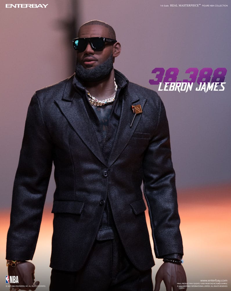 NBA Collection Real Masterpiece Actionfigur 1/6 Lebron James Special Edition 30 cm - Preorder - ETA: 26.11.2025