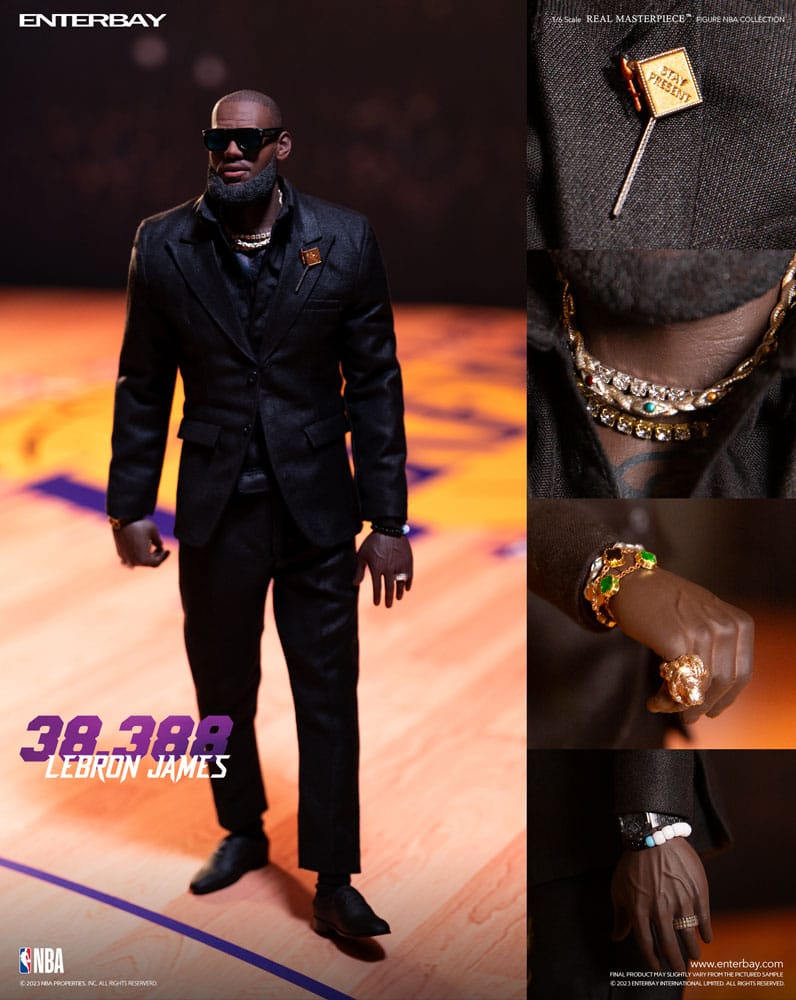 NBA Collection Real Masterpiece Actionfigur 1/6 Lebron James Special Edition 30 cm - Preorder - ETA: 26.11.2025