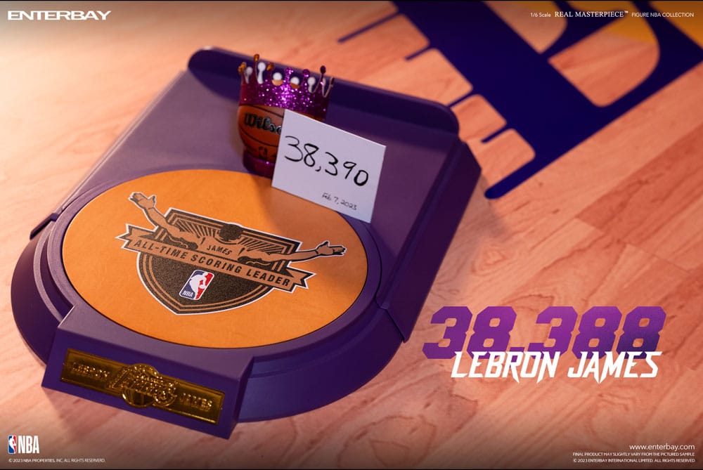 NBA Collection Real Masterpiece Actionfigur 1/6 Lebron James Special Edition 30 cm - Preorder - ETA: 26.11.2025