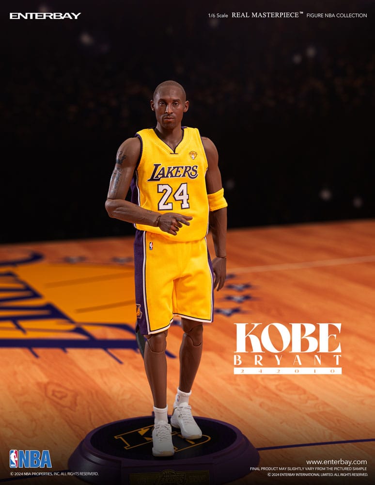 NBA Collection Real Masterpiece Actionfigur 1/6 Kobe Bryant 242010 Limited Edtition 30 cm - Preorder - ETA: 22.09.2025