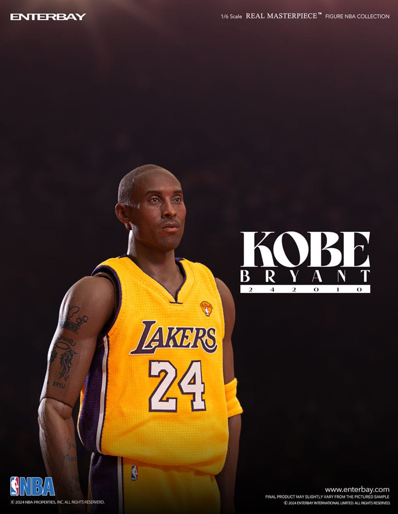 NBA Collection Real Masterpiece Actionfigur 1/6 Kobe Bryant 242010 Limited Edtition 30 cm - Preorder - ETA: 22.09.2025