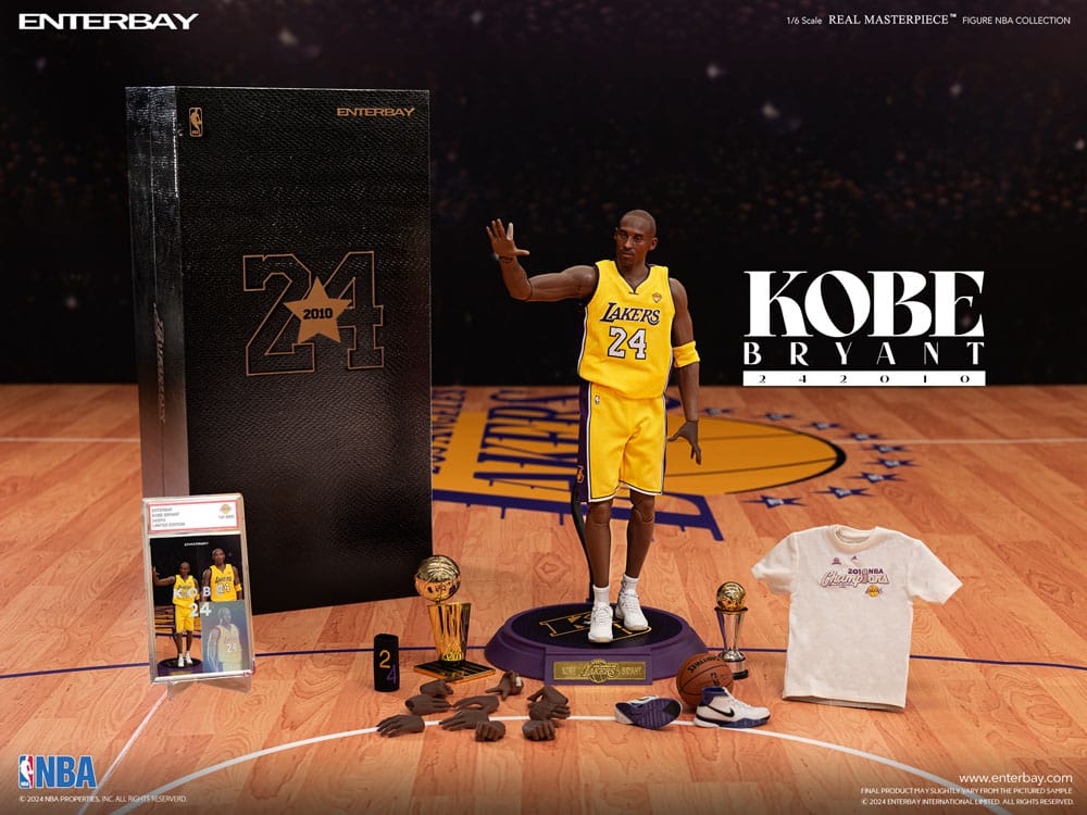 NBA Collection Real Masterpiece Actionfigur 1/6 Kobe Bryant 242010 Limited Edtition 30 cm - Preorder - ETA: 22.09.2025