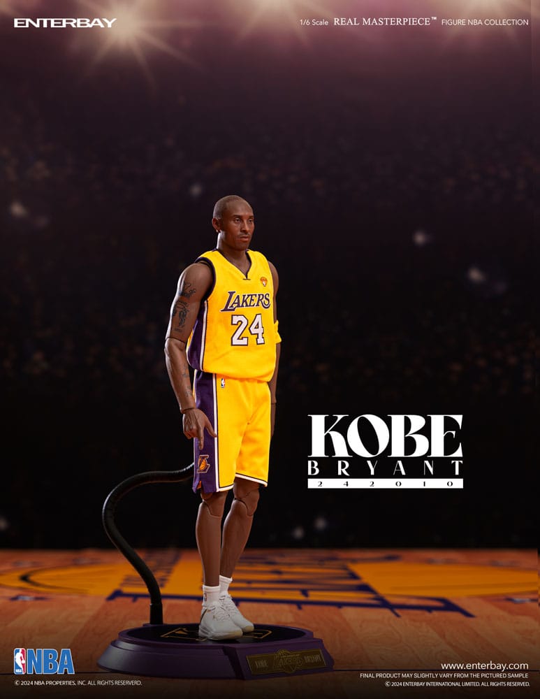 NBA Collection Real Masterpiece Actionfigur 1/6 Kobe Bryant 242010 Limited Edtition 30 cm - Preorder - ETA: 22.09.2025