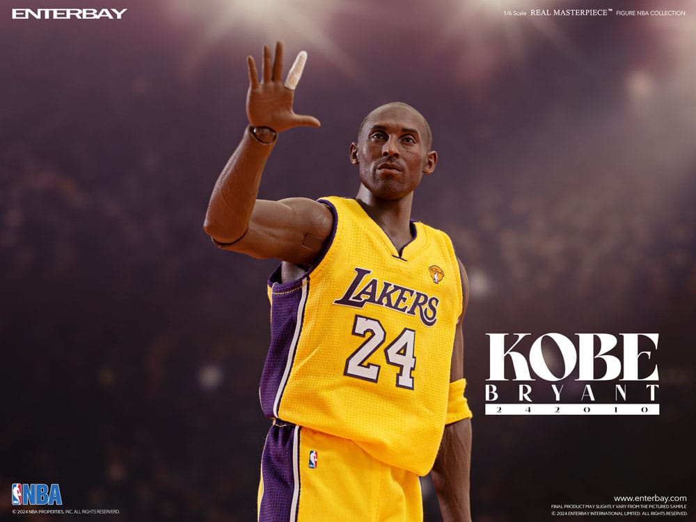 NBA Collection Real Masterpiece Actionfigur 1/6 Kobe Bryant 242010 Limited Edtition 30 cm - Preorder - ETA: 22.09.2025