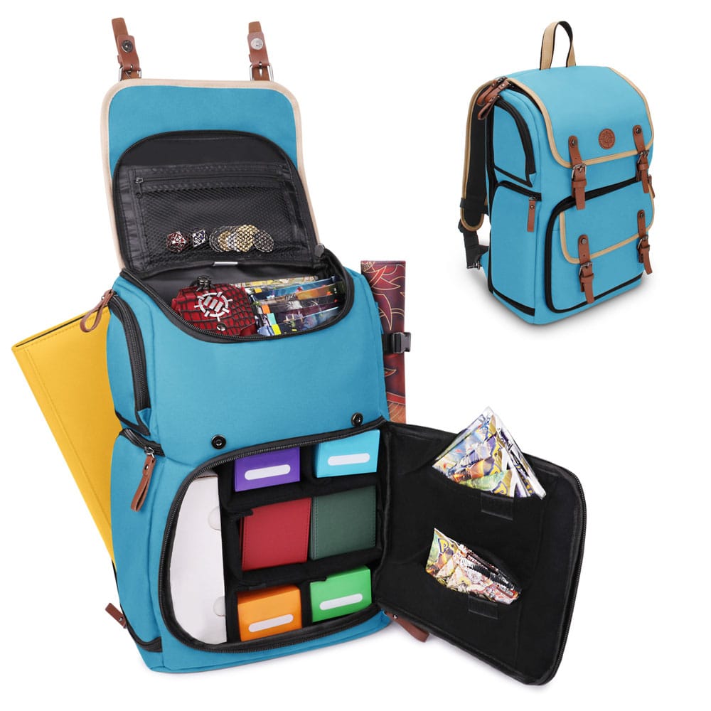 Enhance TCG Series Trading Card Backpack Designer Edition Blue Full-size - Versand: 5-7 Tage nach Bestellung