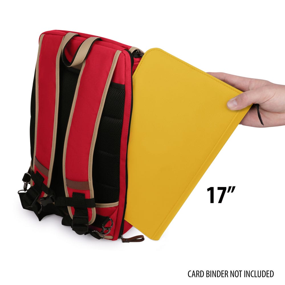 Enhance TCG Series Trading Card Backpack Designer Edition Red Full-size - Versand: 5-7 Tage nach Bestellung