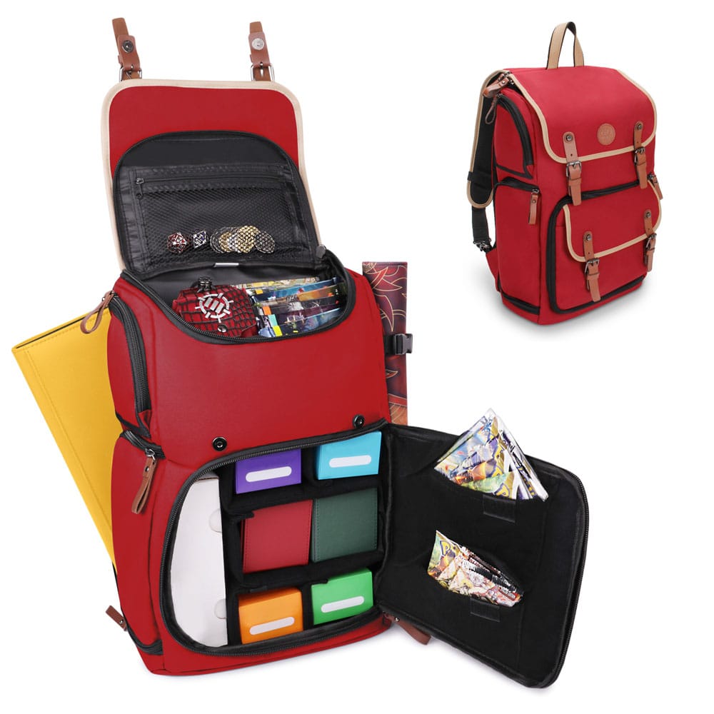Enhance TCG Series Trading Card Backpack Designer Edition Red Full-size - Versand: 5-7 Tage nach Bestellung