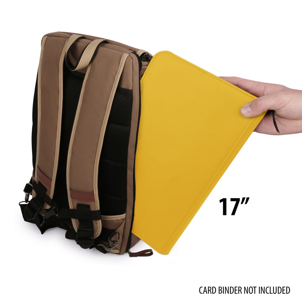 Enhance TCG Series Trading Card Backpack Designer Edition Tan Full-size - Preorder - ETA: 17.10.2025