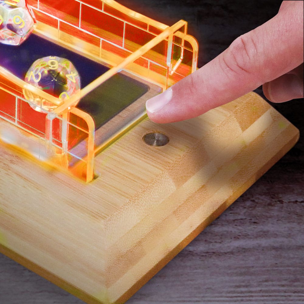 Enhance Tabletop Series LED Würfelturm mit Würfel Set Clear - Preorder - ETA: 17.10.2025